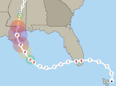 Katrina Track