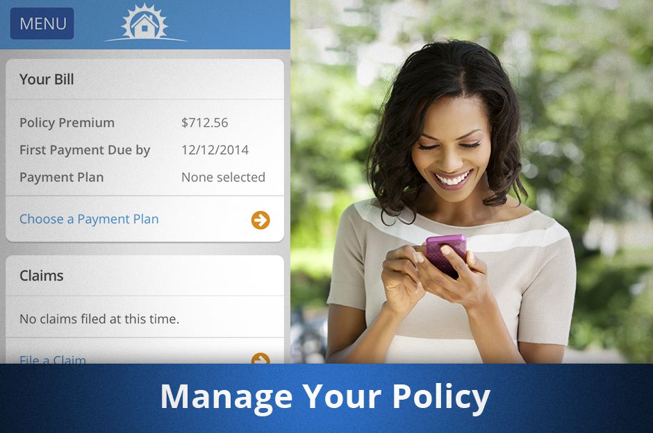 Manage your homeowners insurance policy with Security First Mobile