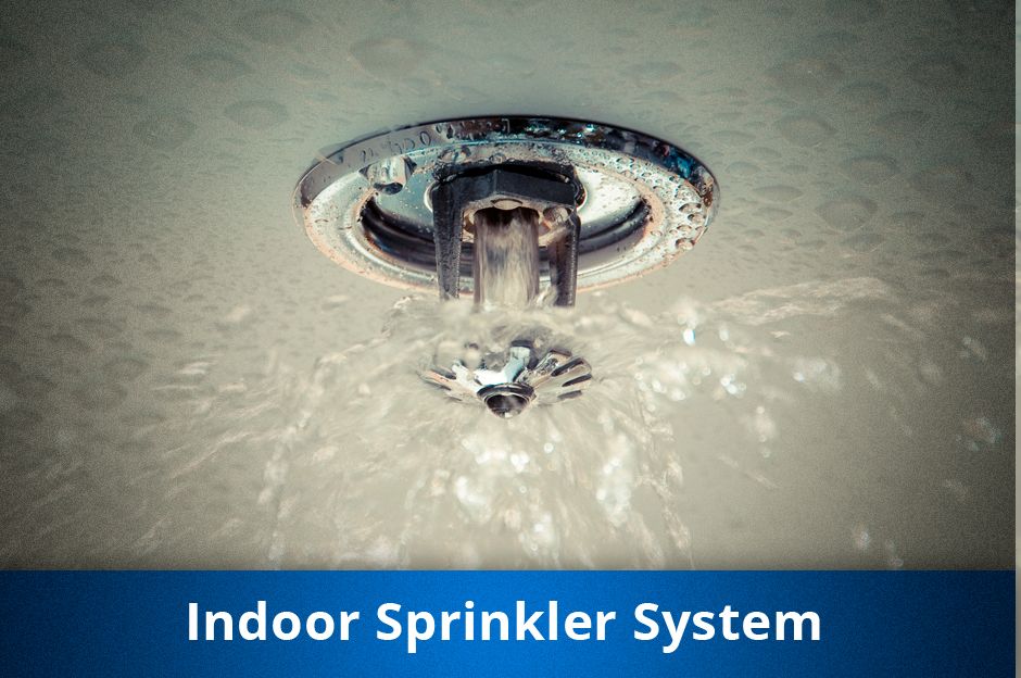 Indoor sprinkler system discount