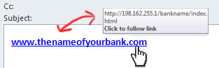 example of phishing from phish email scam
