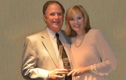 Locke Burt, with wife, Ann, receives Lifetime Achievement Award from FAIR 